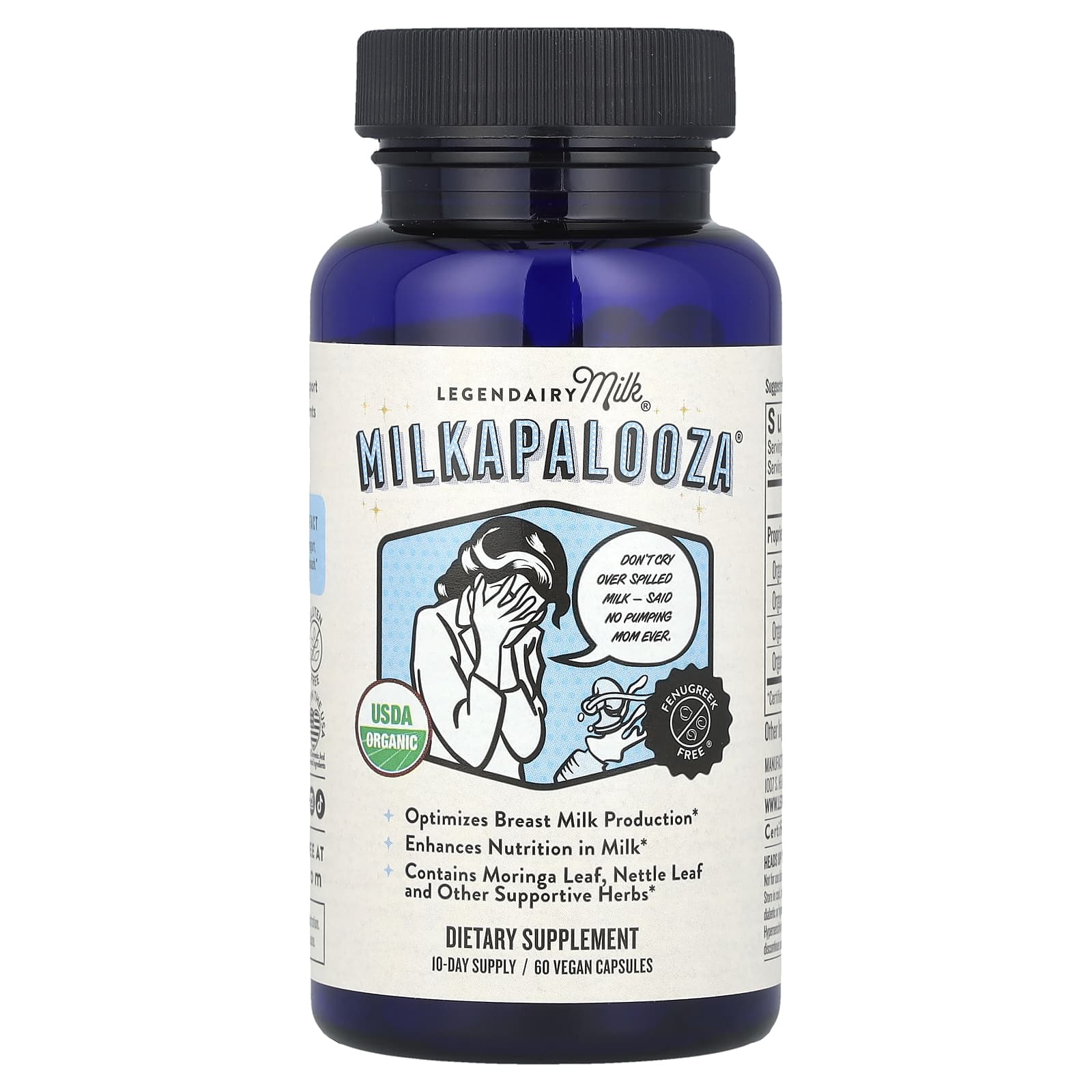 Milkapalooza®, 60 Vegan Capsules
