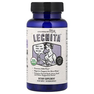 Legendairy Milk, Lechita®, 60 Vegan Capsules