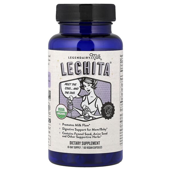 Legendairy Milk, Lechita®, 60 capsule vegane