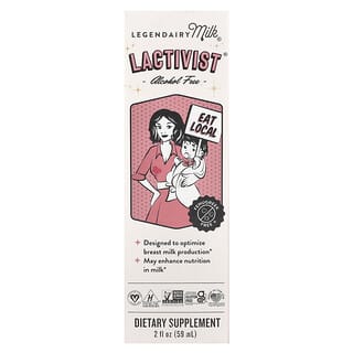 Legendairy Milk, Lactivist®, без спирту, 59 мл (2 рідк. унції)