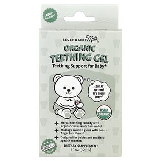 Legendairy Milk, Organic Teething Gel , 1 fl oz (30 ml)