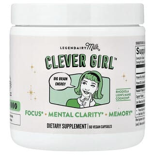 Legendairy Milk, Clever Girl™, 60 Vegan Capsules