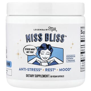 Legendairy Milk, Miss Bliss™（ミスブリス）、ヴィーガンカプセル60粒