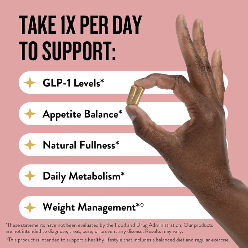 GLP-1 Support, 60 Vegan Capsules GLP-1 Support, 60 Vegan Capsules