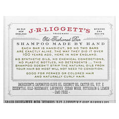 J.R. Liggetts, 老式洗髮皂，草本配方，3.5 盎司（99 克）