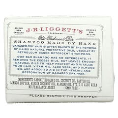 J.R. Liggetts, 老式洗髮皂，保濕配方，3.5 盎司（99 克）