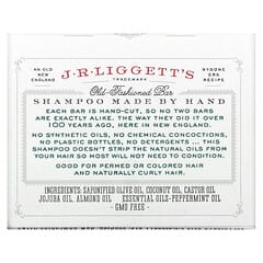 J.R. Liggetts, Old Fashioned Shampoo Bar, traditionelles Shampoo-Stück, Jojoba und Pfefferminze, 99 g (3,5 oz.)