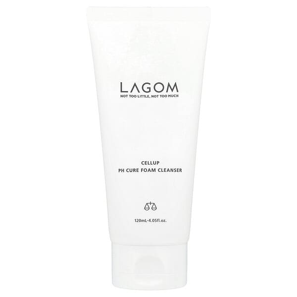 LAGOM, Cellup pH 큐어 폼 클렌저, 120ml(4.05fl oz)