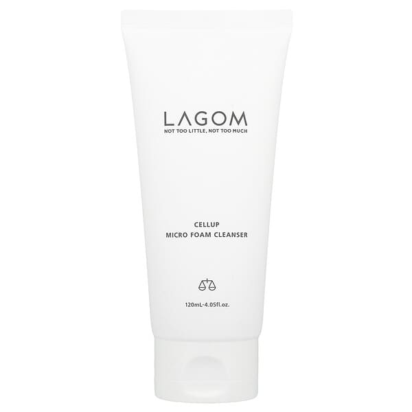LAGOM, Cellup 마이크로 폼 클렌저, 120ml(4.05fl oz)