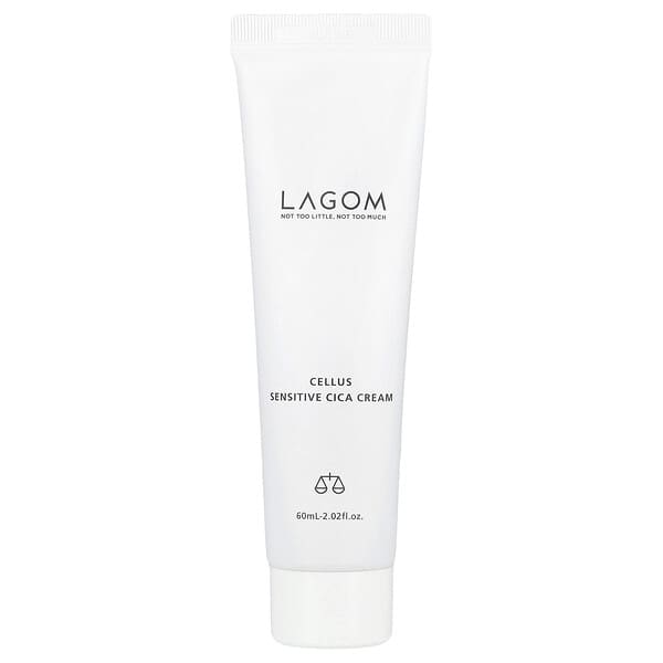 LAGOM, Cellus Sensitive CICA Cream, 2.02 fl oz (60 ml)