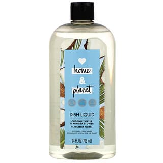 Love Home & Planet, Dish Liquid, Coconut Water & Mimosa Flower, 24 fl oz (709 ml)