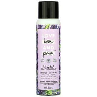 Love Home & Planet‏, Re-Wear Dry Wash Spray, Lavender & Argan Oil, 6.76 fl oz (200 ml)