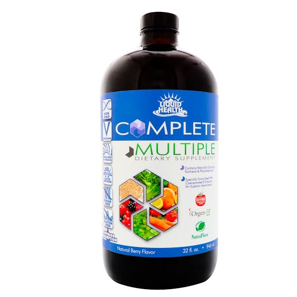 Liquid Health‏, فيتامينات متعددة كاملة، مكمل غذائي من فيتامينات متعددة سائلة، نكهة التوت الطبيعي، 32 أوقية سائلة (946 غ) (Discontinued Item)