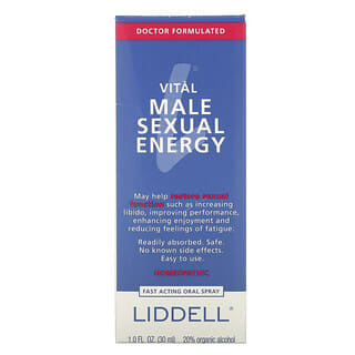 Liddell, Energia Sexual Masculina Vital, 30 ml (1,0 fl oz)