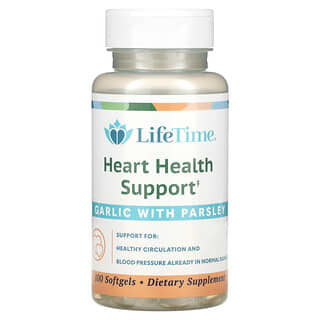 LifeTime Vitamins, Suporte à Saúde do Coração, 100 Cápsulas Softgel