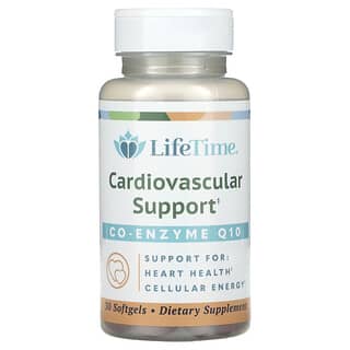 LifeTime Vitamins, Soutien cardiovasculaire, 30 capsules à enveloppe molle
