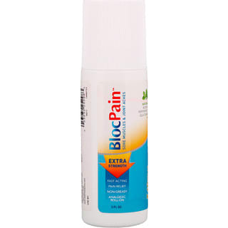 LifeTime Vitamins, Blocpain, Extra Strength, Analgesic Roll-On, 3 fl oz