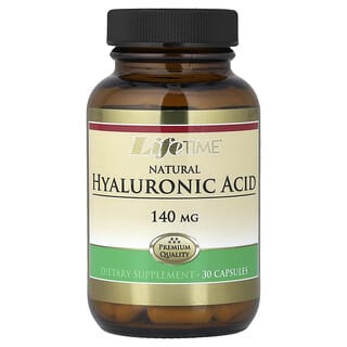 LifeTime Vitamins, Acide hyaluronique naturel, 140 mg, 30 capsules