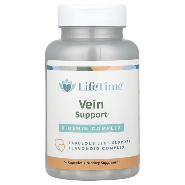 LifeTime Vitamins, 靜脈幫助，地奧司明復合物，60 粒膠囊