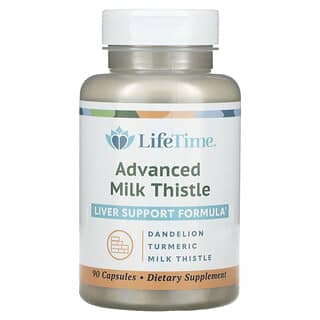 لايف تايم فيتامينز‏, Advanced Milk Thistle ، 90 كبسولة