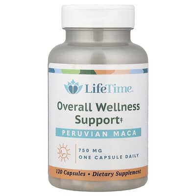 LifeTime Vitamins, Peruvian Maca, 750 mg, 120 Capsules