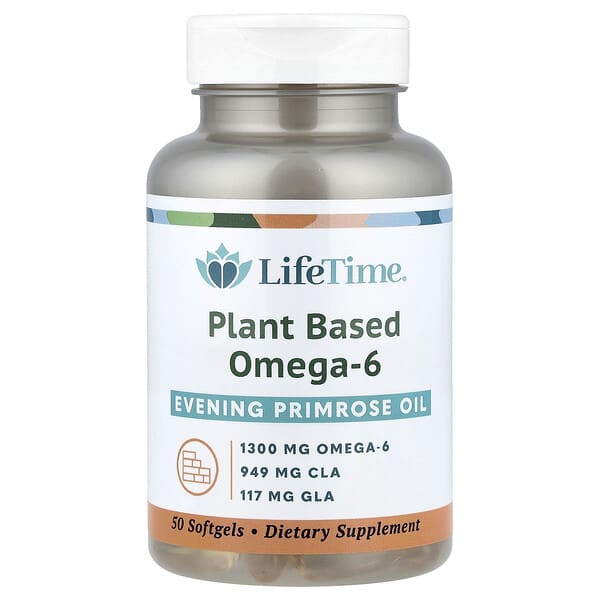 LifeTime Vitamins, 달맞이꽃 오일, 1,300mg, 소프트젤 50정
