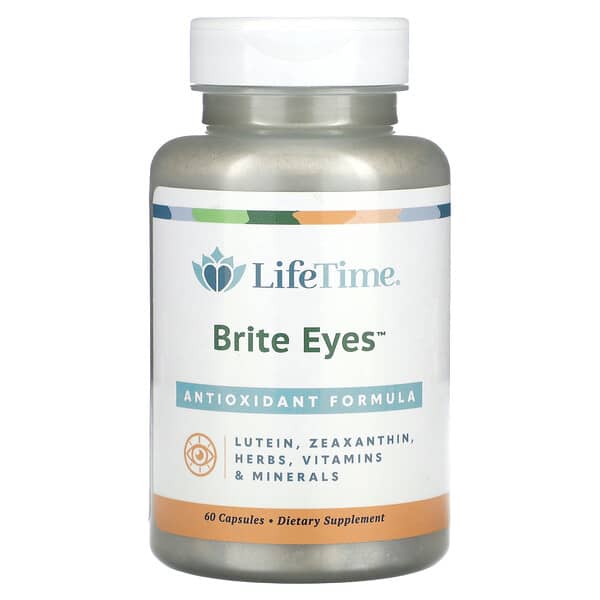 LifeTime Vitamins, Brite Eyes膠囊，抗氧化配方，60粒