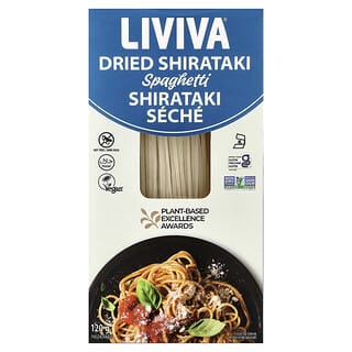 LIVIVA, Dried Shirataki Spaghetti, 4.23 oz (120 g)
