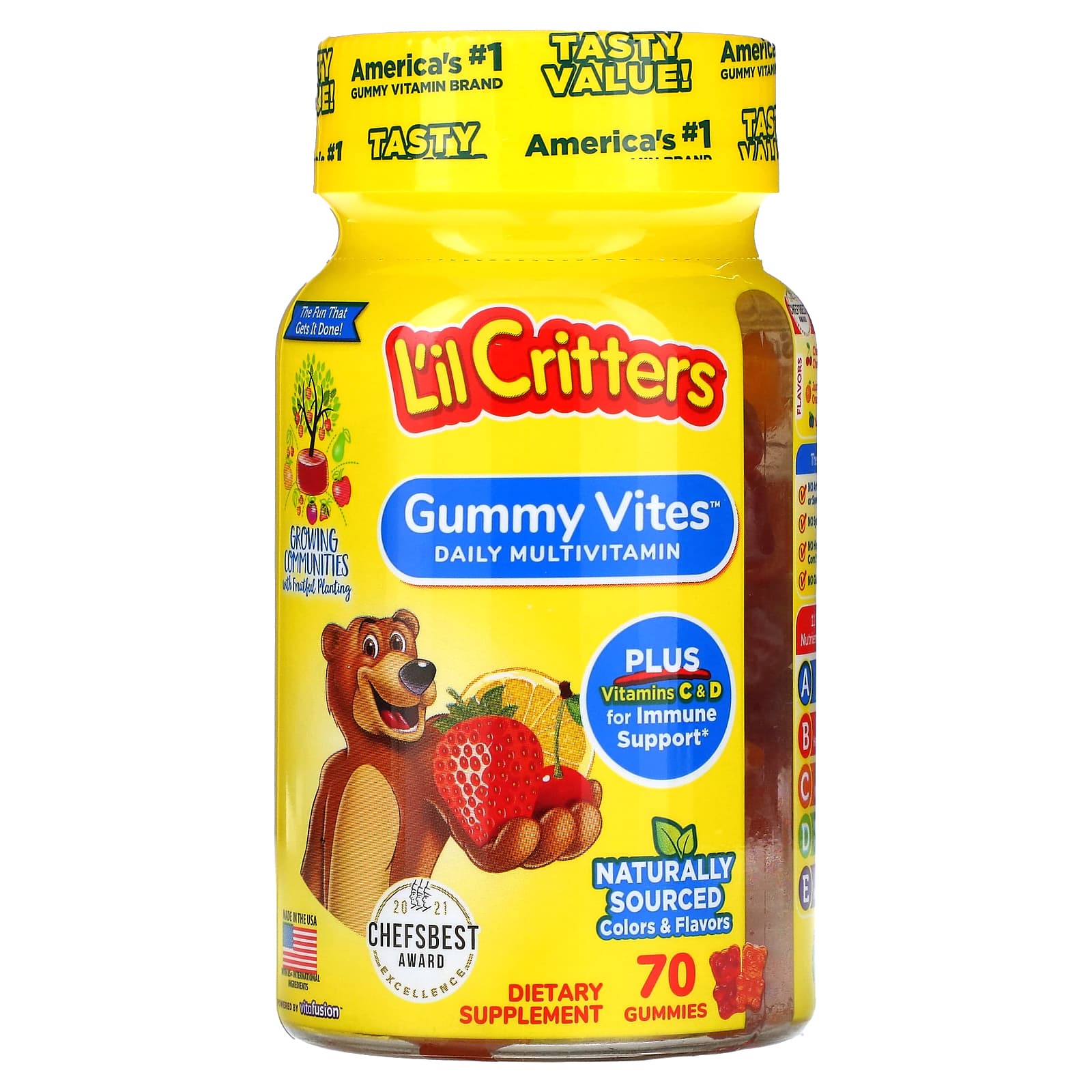 L il Critters Gummy Vites Complete Multivitamin 70 
