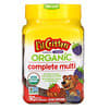 Organic Complete Multi, komplettes Multivitaminpräparat, gemischter Beerengeschmack, 90 vegane Fruchtgummis