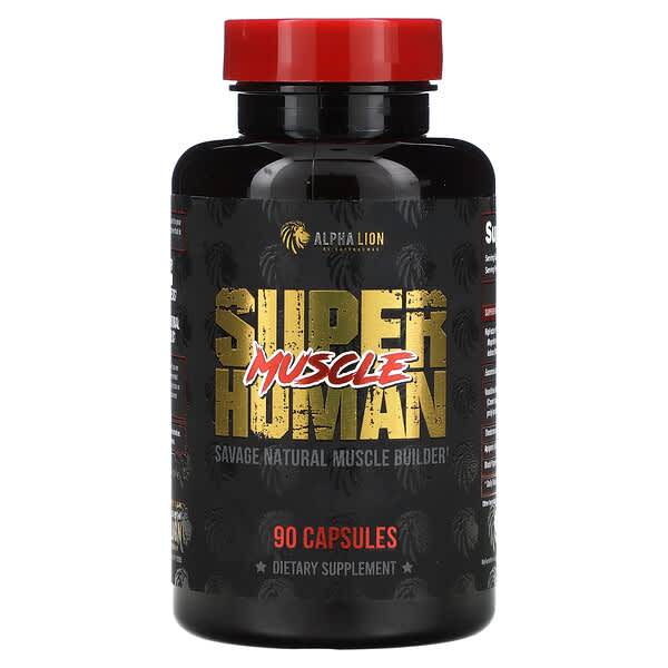 ALPHA LION, SuperHuman Muscle，90 粒胶囊