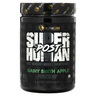 ALPHA LION, SuperHuman Post, Gainy Smith Apple, Green Apple Candy, 11.37 oz (322.5 g)