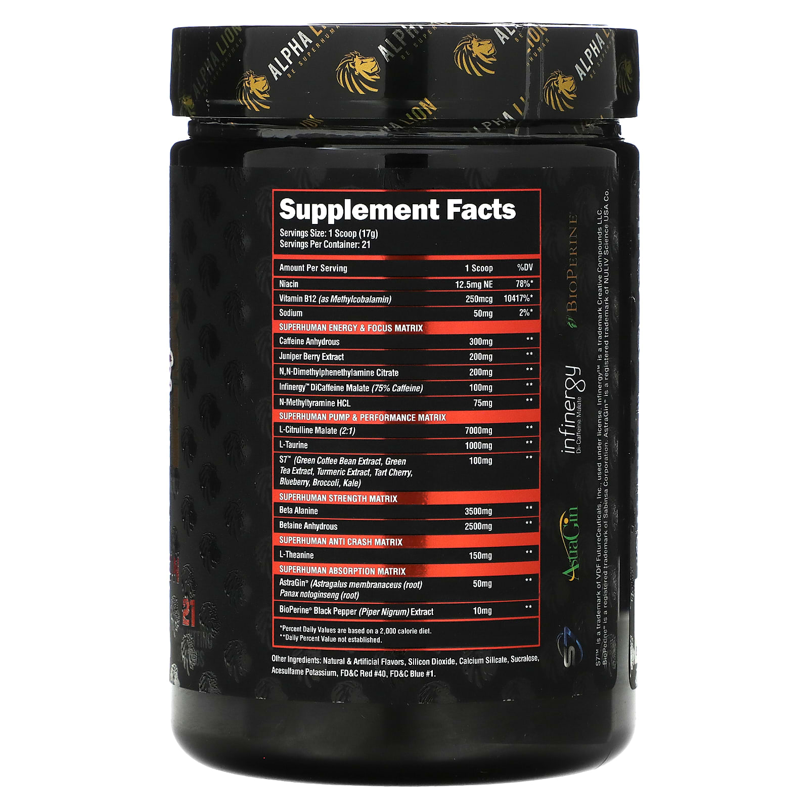 ALPHA LION, SuperHuman Supreme, Slaughtermelon, Watermelon Lemonade, 12