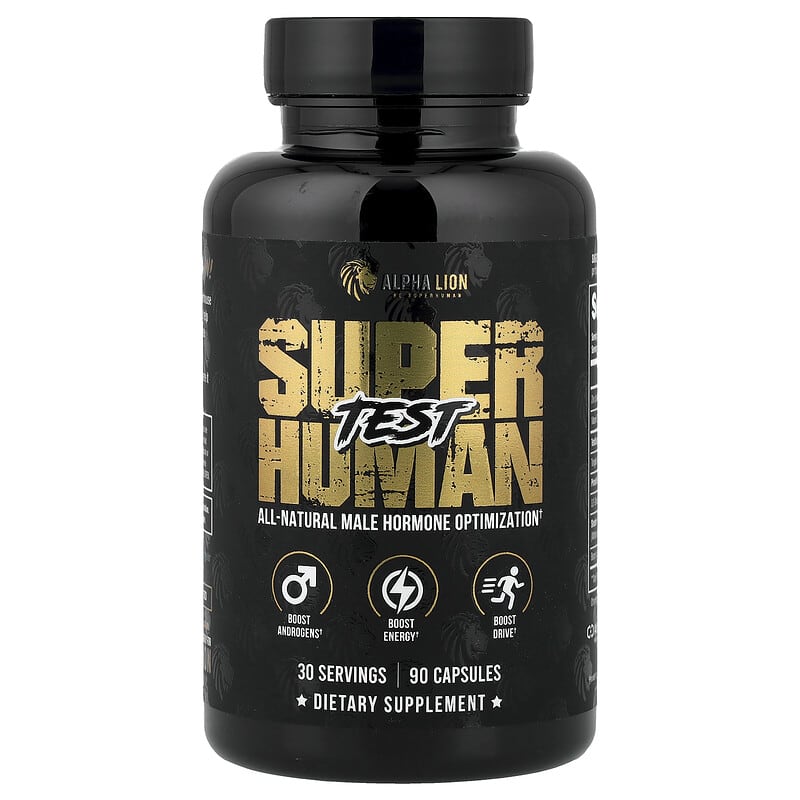 Super Anabol Hardcore - Booster De Testostérone 100 Gélules, Pour Musculation, Made In Germany