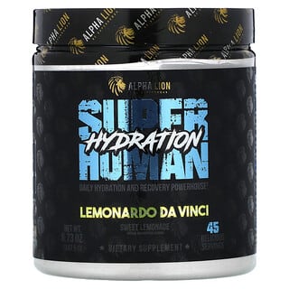 ALPHA LION, Hidratación SuperHuman, Lemonardo da Vinci, Limonada dulce`` 247,5 g (8,73 oz)