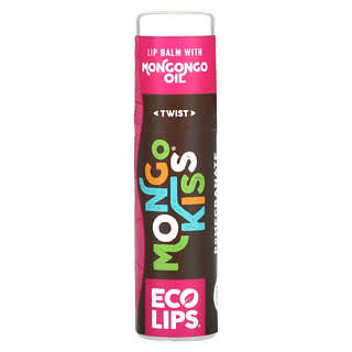 Eco Lips‏, Mongo Kiss, שפתון לחות, רימון, 0.25 אונקיות (7 גרם)