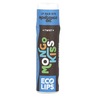 Eco Lips, Mongo Kiss（蒙刚果之吻），润唇膏，无味，.25盎司（7克）