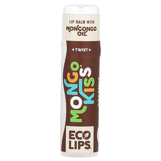 Eco Lips, Mongo Kiss, Lippenbalsam, Kokosnuss, 7 g (0,25 oz.)