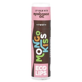 Eco Lips, Mongo Kiss，润唇膏，草莓薰衣花草味，0.25 盎司（7 克）
