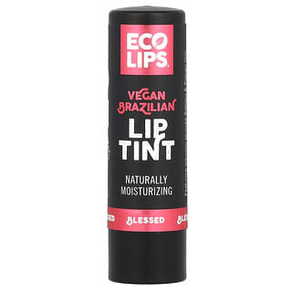 Eco Lips, Tinte de labios brasileño vegano, Bendito, 4,25 g (0,15 oz)