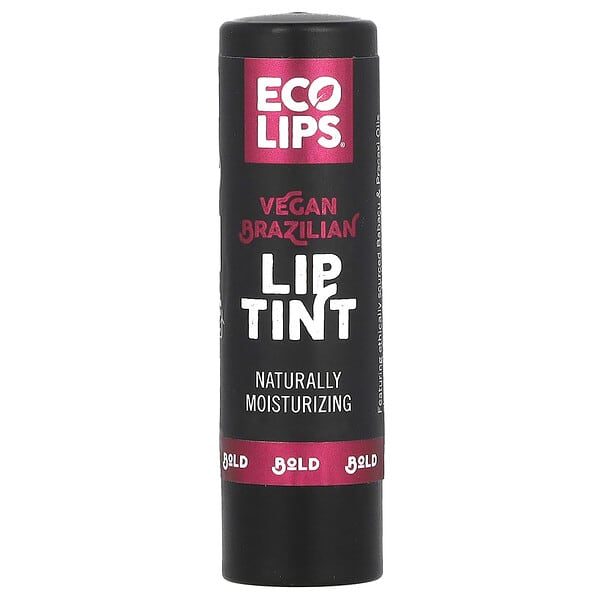Eco Lips, 巴西全素唇彩，濃厚，0.15 盎司（4.25 克）