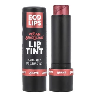 Eco Lips, 巴西全素唇彩，勇敢，0.15 盎司（4.25 克）