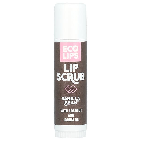 Eco Lips, Lip Scrub, Vanilla Bean, 0.56 oz (17 g)