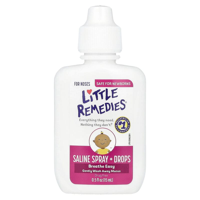 Equate Infants Infant Saline Spray Little Remedies Saline Spray Drops