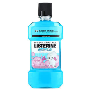 Listerine, Smart Rinse, без спирта, пузырьковая очистка, 500 мл (16,9 жидк. Унции)