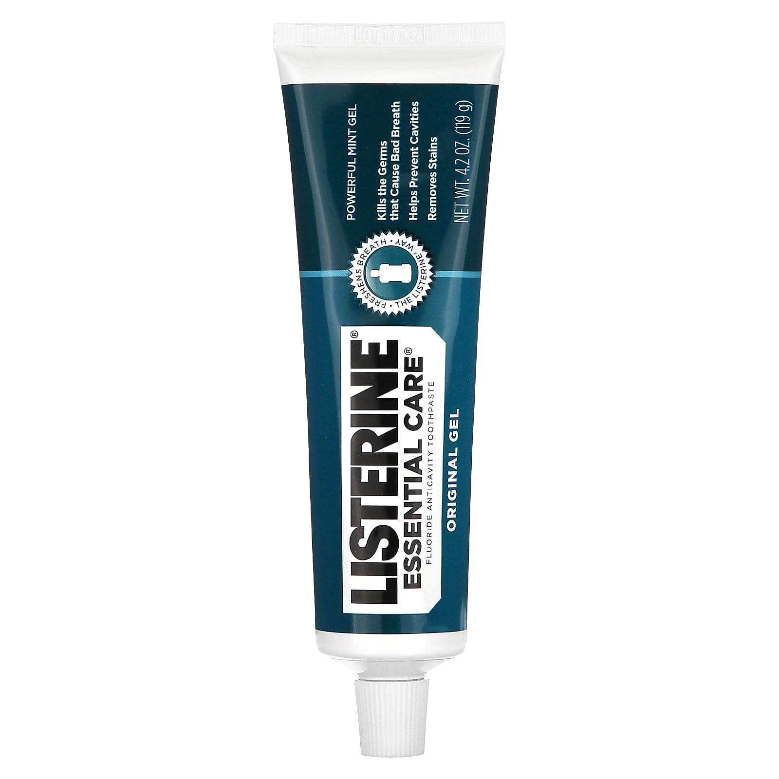 Listerine, Fluoride Anticavity Toothpaste, Original Gel, Powerful Mint