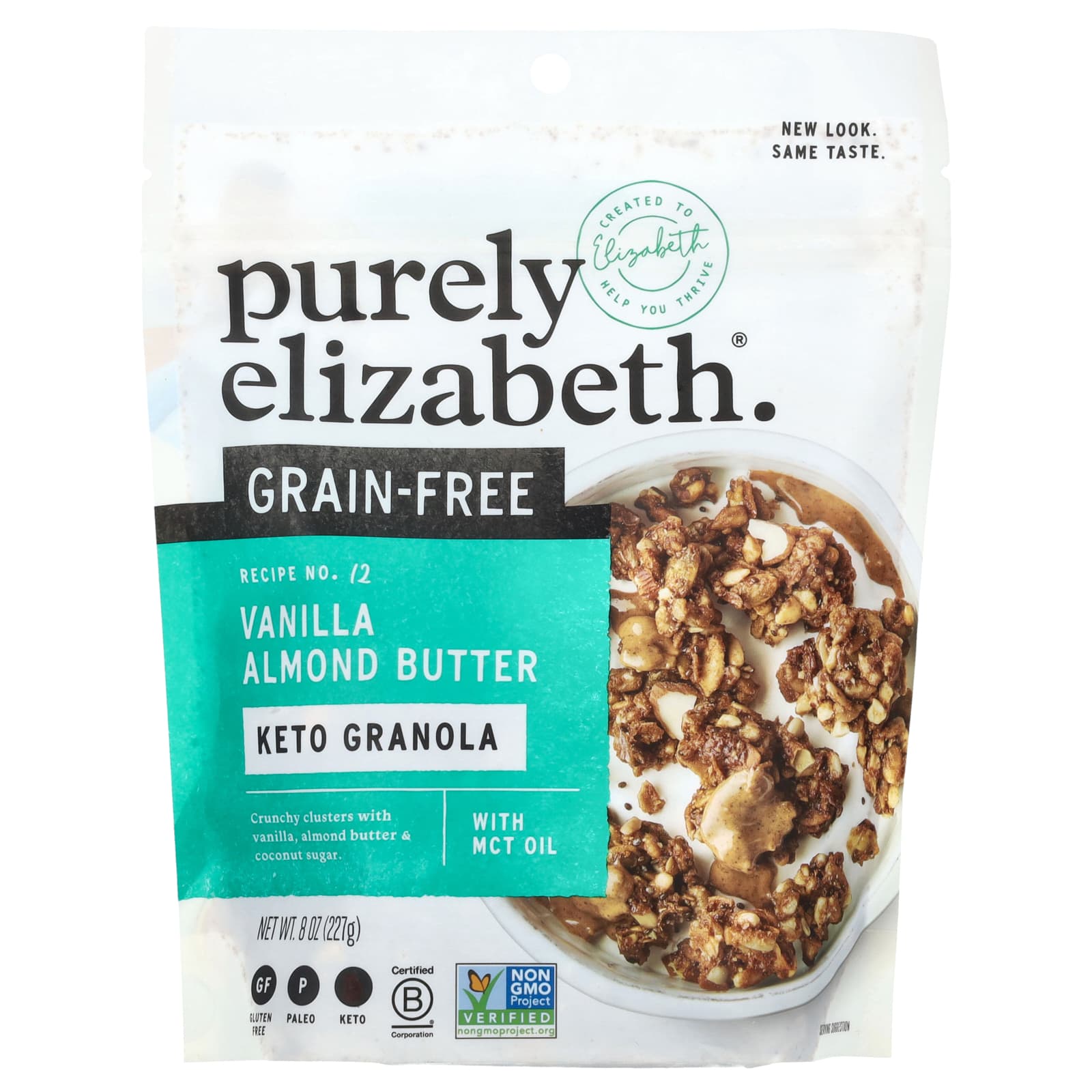 Purely Elizabeth, Keto Granola Clusters, Grain-Free, Vanilla Almond ...