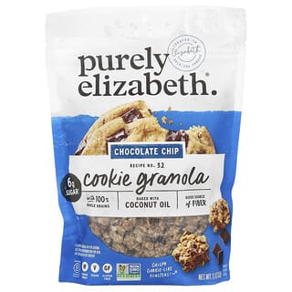 Purely Elizabeth, Cookie Granola, шоколадная крошка, 312 г (11 унций)