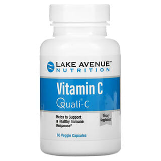 Lake Avenue Nutrition, витамин C, с Quali-C, 1000 мг, 60 растительных капсул