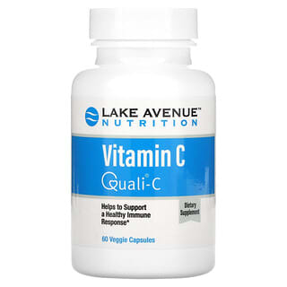 Lake Avenue Nutrition, 維生素 C，Quali-C，1,000 毫克，60 粒素食膠囊